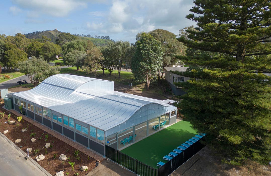 New Indoor Heated Pool at Blue Lake Holiday Park