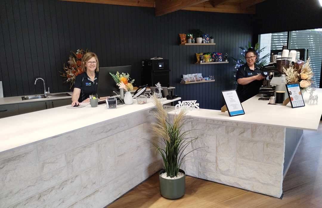 Blue Lake Holiday Park Reception Cafe